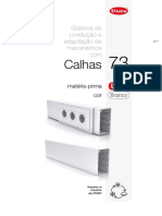 Calhas 73 Em u23x Cor Branco