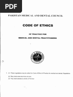 PMDC Code of Ethics