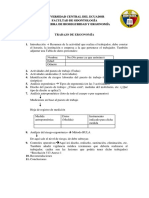 Formato Para El Trabajo de Ergonomía