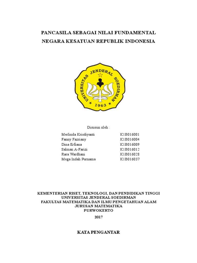 Makalah Pancasila Kelompok 5