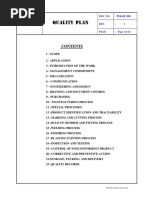 Quality-Plan in Manufacturing Og Pre-Eng'Ng Structures