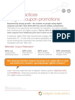 10 Best Practices For Digital Coupon Promotions PDF
