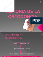 Historia de La Ortodoncia