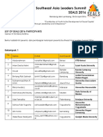 List Peserta SEALS 2016 Fix