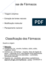 Gênese e Classificação de Fármacos