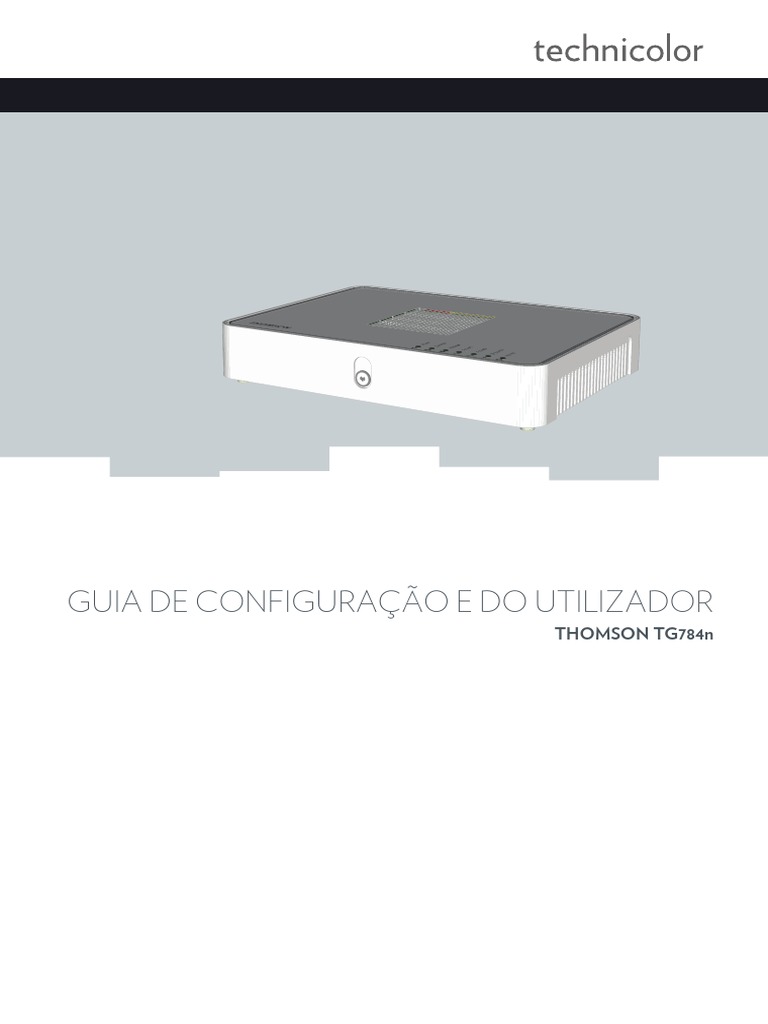 Manual Router TG784n PDF | PDF | Voz sobre IP (VoIP) | Internet