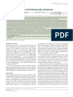 Sleeping Posture and Intraocular Pressure