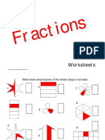 Fractionsworksheets PDF