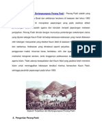 Sejarah Terjadinya Dan Berlangsungnya Perang Padri