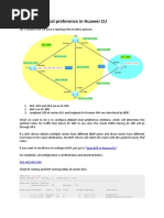 BGP Default Local Preference in Huawei Cli