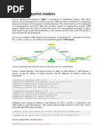 GRE On Huawei Routers