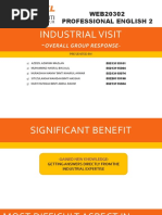 WEB20302 Professional English 2: Industrial Visit