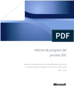 SDL Progress Report Spanish