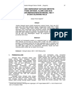 Analisis HSS Metode Snyder, Clark &SCS DG Menggunakan Model Hec1