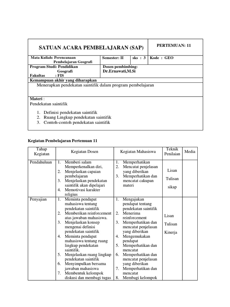 RUBRIK PENILAIAN