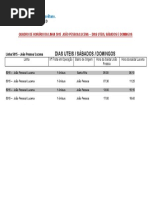 Horário ônibus Lucena 5015 