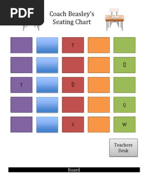 seating chart