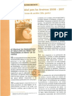 Agenda de salud para las Américas 2008-2007