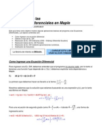 (11)Maple - Ecuaciones Diferenciales I