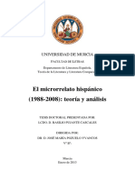 Tesis El Microrelato Hispanico PDF