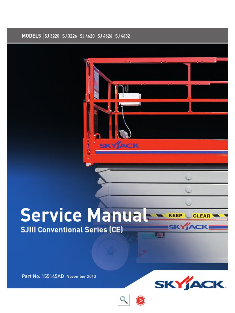 Manual de Servicio SkyJack | PDF | Elevator | Petroleum