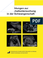 Art. 13 B Ultraschallkontrollen, Empfehlungen Zur Ultraschalluntersuchung in Der Schwangerschaft (SGUM) 3. Auflage (2011)