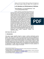 237-Asraf - A Critical Review of Literature On Performance of Airlines - Proceeding PDF