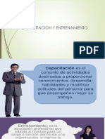 I Unidad CAPACITACION Y ENTRENAMIENTO Clase 1 2017