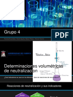 Determinaciones Volumetricas