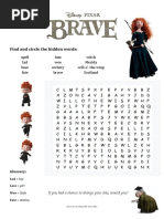 Brave - Movie Activity