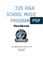 Secondary Ensemble Handbook