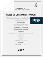 ROLES DE UN ADMINISTRADOR