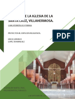 Analisis de La Iglesia de Santa Cruz, Villahermosa