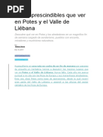 Los Imprescindibles Que Ver en Potes y El Valle de Liébana