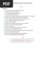 Preguntas Ciencias Sociales Segundo Parcial