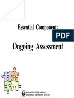 Ongoing Assessment For Reading