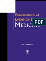 Foundatios of Evidence Based Medicine