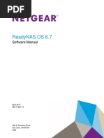 Netgear ReadyNAS OS 6.7 Software Manual