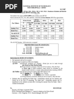 For Others: National Institute of Technology Tiruchirappalli - 620 015