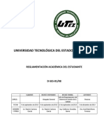 Reglamento Academico de Estudiantes