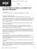 La informática jurídica y su papel en el Derecho Mexicano - vLex Global (1).pdf