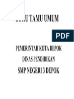 Formaat Buku Tamu