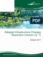 Adopted Infrastructure Charges Resolution (Version 7) October 2017