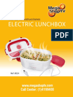 Calienta comida eléctrico manual