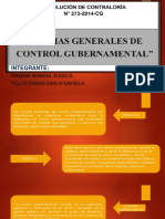 Normas Generales de Control Gubernamental