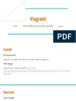Vagrant: Virtualbox Provider Guide
