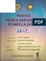 Divider Buku Rekod Pengajaran Dan Pembelajaran 2017 v1.0