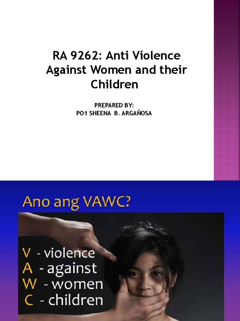 RA 9262: Protecting Women & Children | PDF