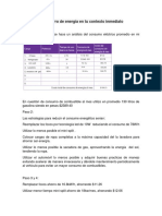 Estrategia de Ahorro de Energía en Tu Contexto Inmediato