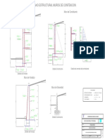 Plano Muros de Contencion PDF